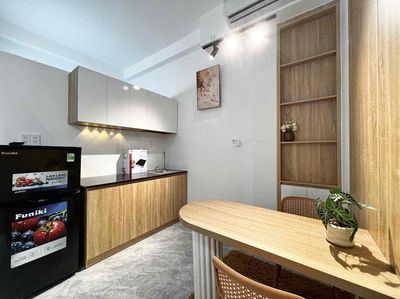 apartment 1 .40 M2 is 100 percent new balcony - Trần Văn Đang District 3, near gas