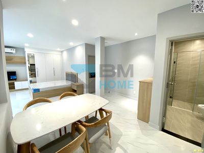 The two bedrooms are in the bedroom.