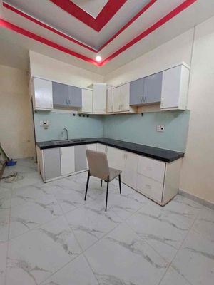 The original home has a four-room interior. Nhà Bè bedroom.