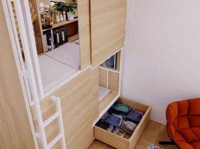 Cheap housing, private housing, air conditioning, comfortable housing.