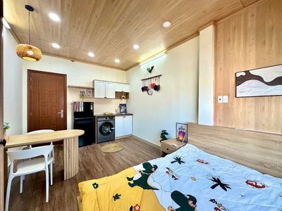 The fine price of Studio's Large Window - Full interior, near ufm, District 1, District 3