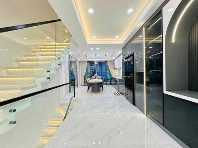 Rents 1/ Quang Trung-7* 8 (4 x 16) suspended, 4 stories, 4 bedrooms, 6 toilets