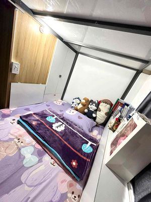 The dorm is in the Osimi Lê Đức Thọ apartment. 1 million and a fourth of all expenses.