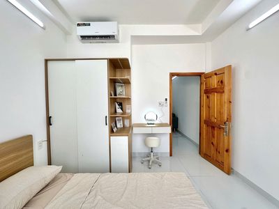 A nice house. A ballcon bedroom. 45 m full of furniture, private washing machine near the University of Hutech, uef.