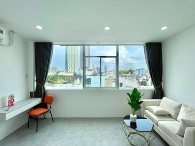 Hot Studios 45 m - Clean kitchen, balcony, full interior, private washing machine near District 1