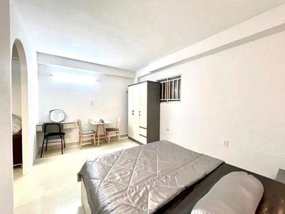 Hot apartment. A full bedroom.