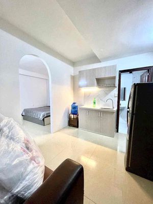 Hot apartment. A full bedroom.