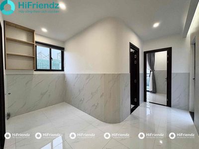 The two bedrooms are combined. One-two. New toilets.