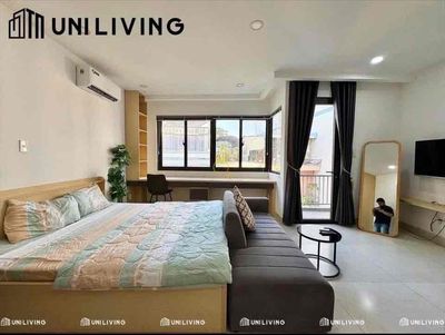 The super cool balcony apartment is Nguyễn Cửu Vân Bình Thạnh