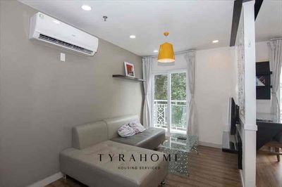 The 1st bedroom, 65 meters, Nguyễn Văn Trỗi, Escalation 10, Phú Nhuận, there's swimming pool, Gym, Sauna.