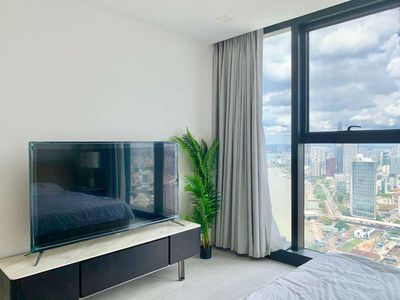 Rent the Vinhomes Golden River BaSon master bedroom apartment of 1 3