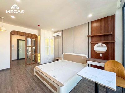 Open the apartment full interior, Đông Hưng Thuận balcony