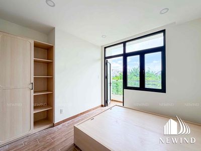 Open the modern design apartment opposite balcony, window