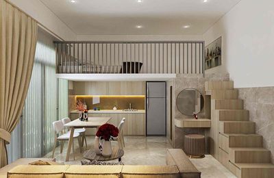 The new Duprix Full apartment - fancy design - Sala open balcony