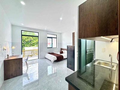 The new apartment - private balcony - furniture - too written - Tô Ký