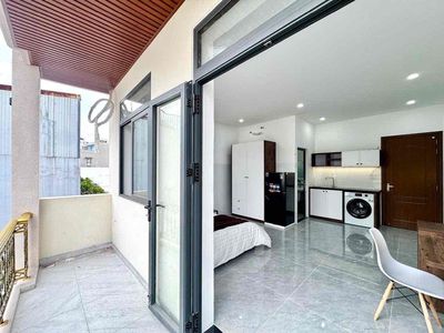 The new apartment - private balcony - furniture - too written - Tô Ký