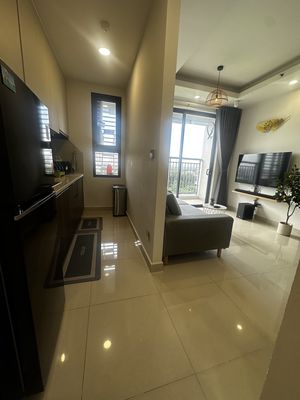 Rent the apartment for two bedrooms, 12 million a month, 57 meters 2 in District 7 Boulevard.