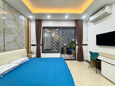 Rent an apartment. A garden bedroom, Bình Thạnh Center.