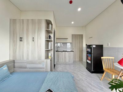 The new suite of balconies is built right up to the top of the mountain.