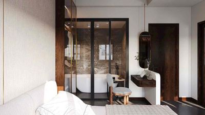 Dropped 300-500 for the early key guest of the new service apartment 100% at Nguyễn Xí squared.
