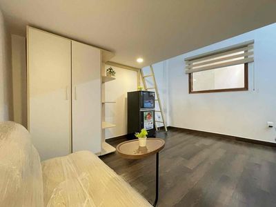 Rent a full interior motel at Tân Định University of Ib