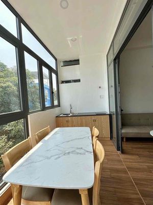 The new balcony studio at Thủ Đức.