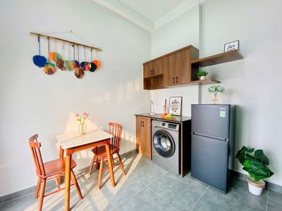 Pass the mini apartment.