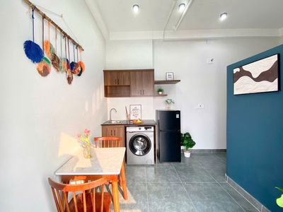 Pass the mini apartment.