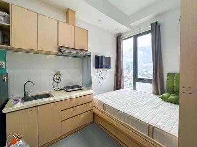 Super studio furniture, sky windows close to home.
