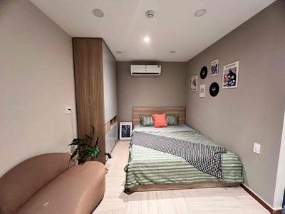 Rent a mini apartment, full interior like this.