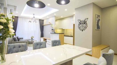 We'll have two bedrooms rented. 75 meters, Masteri An Phú, District 2.