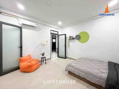 Nice Nguyễn Văn Lượng studio near lotte, which is the big elevator