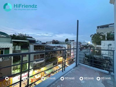 Rent a new balcony studio, build a full interior at Phạm Văn Hai.