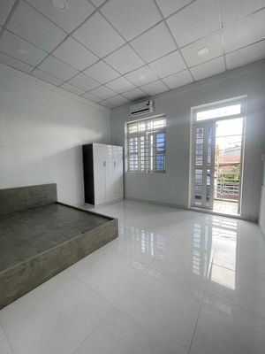 The service apartment is right here. Aeon Tân Phú - 40 m2 Full interior - There's a balcony