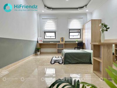 Rent the open window service apartment at the Thủ Đức stop, the university master of spkt