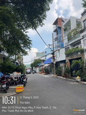Rent 52/14 Thoại Ngọc Hầu, 4 x20 meters a floor, 14 million a month.