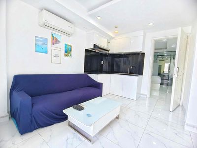 Rent apartment 1 bedroom + one living room - balcony pool & gym