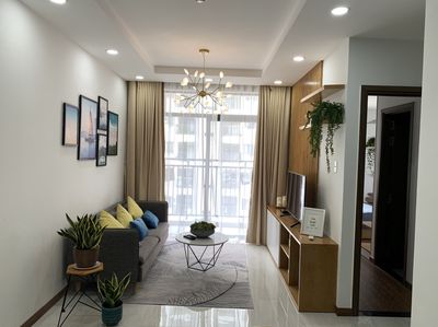 Rent Him Lam Phú An 69 M2, two bedrooms, two toilets, full 10-11 million interiors.