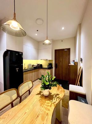Get a An Dương Vương apartment-- two bedrooms-- a toilet-- full interior.