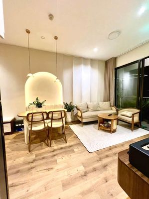 Get a An Dương Vương apartment-- two bedrooms-- a toilet-- full interior.
