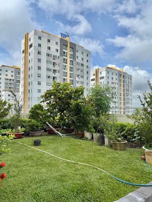 Rent apartment belleza District 7 80 M2,2 bedrooms, 2 toilets plus corner, interior, common garden.