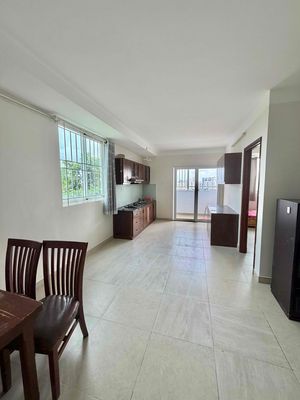 Rent apartment belleza District 7 80 M2,2 bedrooms, 2 toilets plus corner, interior, common garden.