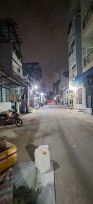 New paint house. 4x16 cast 3 floors. 5-6 Bình Tân alley 7 meters.