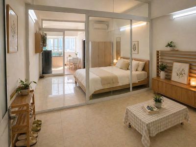 Rent an H3 Hoàng Diệu 40 m2 7th Street. A bathroom bedroom at 10.5 million a month.