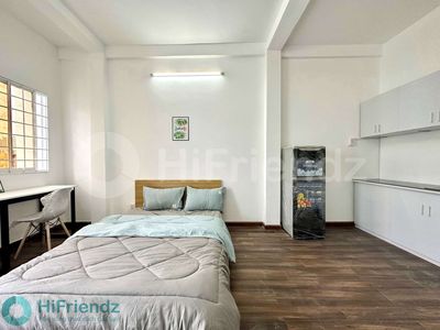 Rent the apartment with a window balcony, 28 meters wide, Lý Thái Tổ District 10