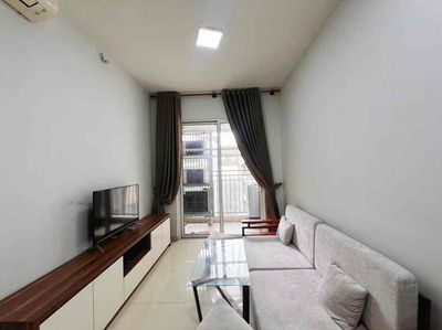 A nice high-rise apartment entering right on a cool high floor.