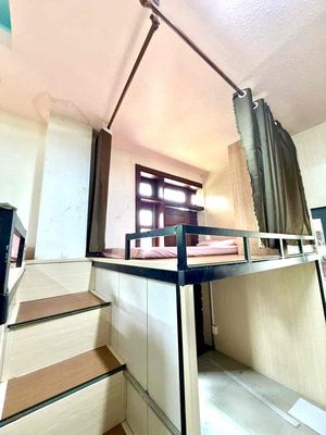 The dorm is a million-six-by-one near the University of Literary, University of Technology.
