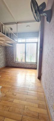 The guest room has a cool balcony