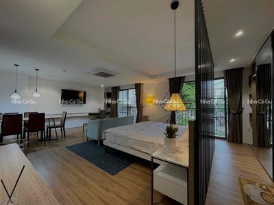 A mini apartment. A high-end studio room with a spare room. A utility room at the University of 10.