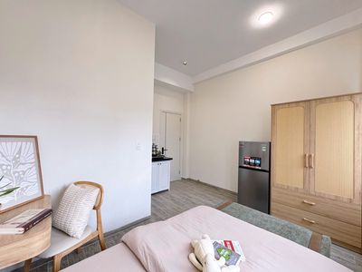 New studio has elevators, full interiors, vhu, ueh, parcmall District 8